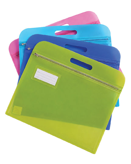 Book Bag Zipper with Handle - Kenzel - Assorted Colours 1