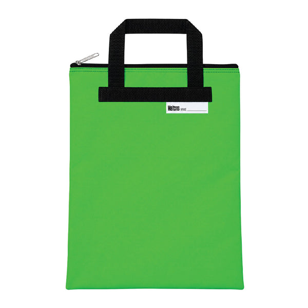 Book Carry Bag Nylon Green 2
