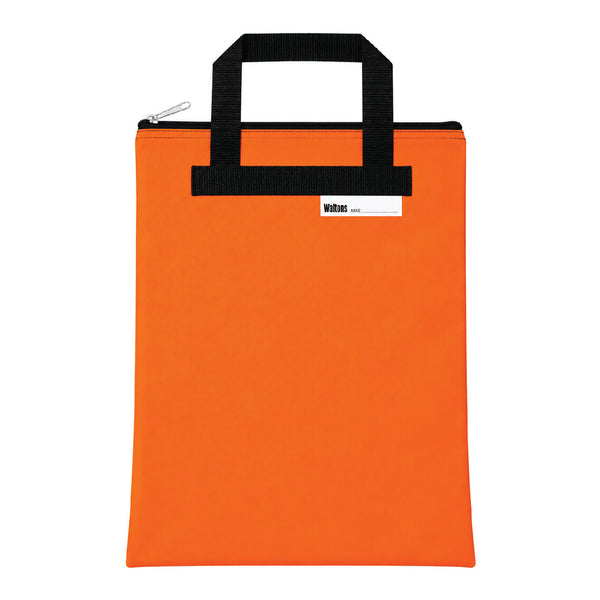 Book Carry Bag Nylon Orange 2