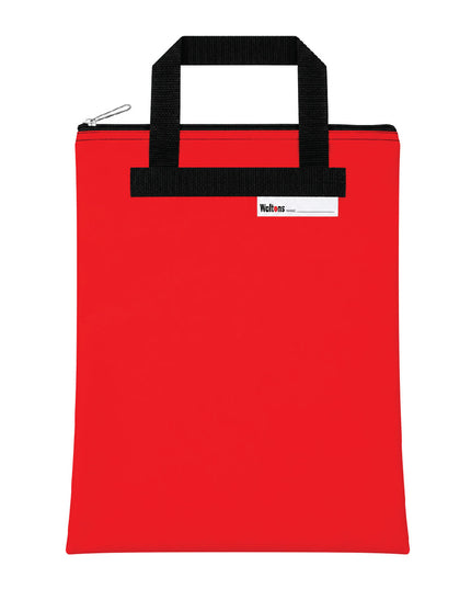 Book Carry Bag Nylon Red 2