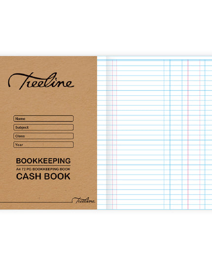 Bookkeeping A4 72pg Cash Book 4