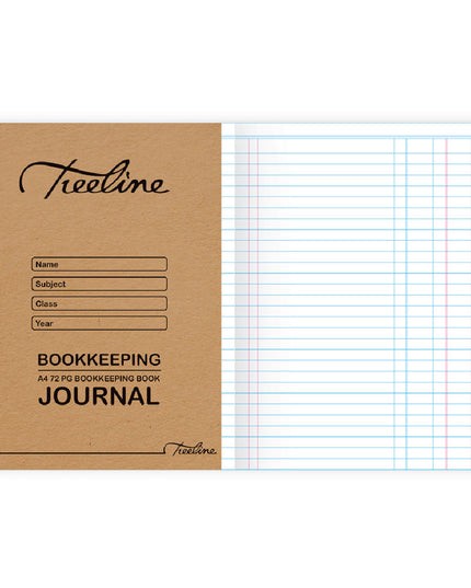 Bookkeeping A4 72pg Journal 4