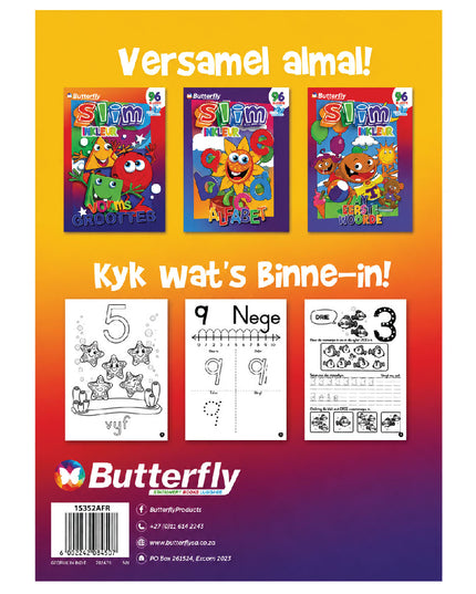 Books - Colouring Slim - Syfers - 96 pages