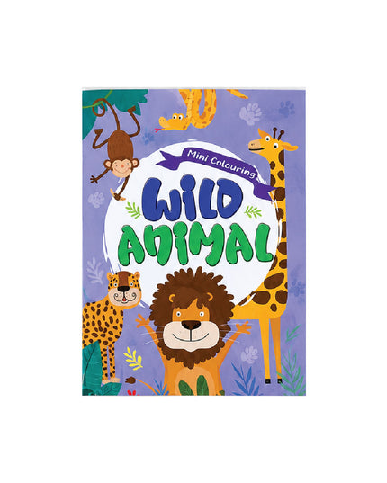 Books - Colouring - Mini 4-in-1 - Animals 6