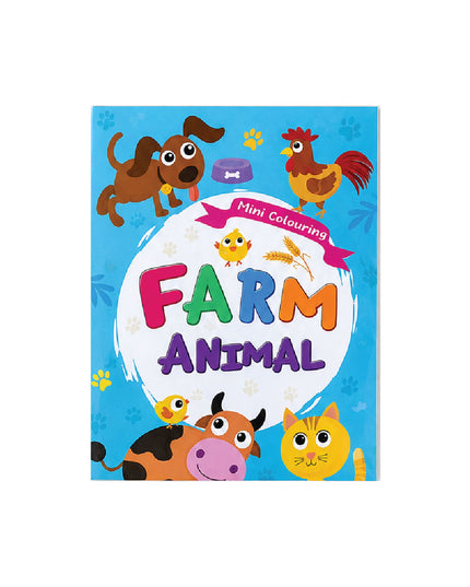 Books - Colouring - Mini 4-in-1 - Animals 10