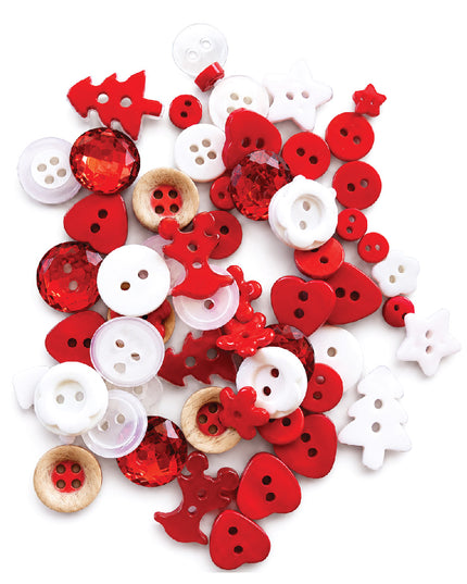 Buttons RED MIX 12g 2