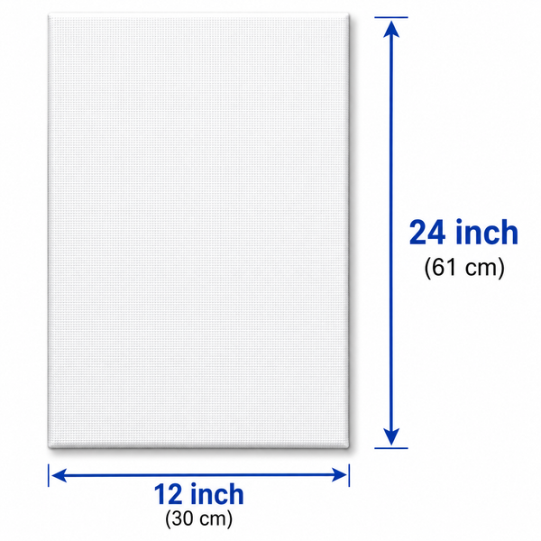 Canvas Panel 12x24 Inch - (30x61cm)