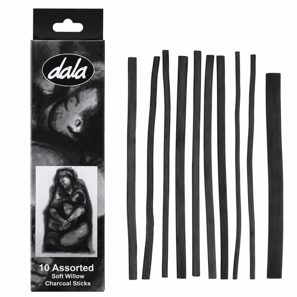 Charcoal Sticks - Assorted 10 Piece