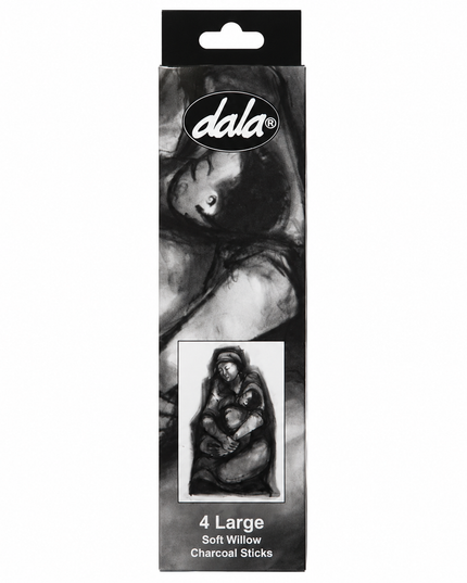 Charcoal Sticks - Large 4 Piece