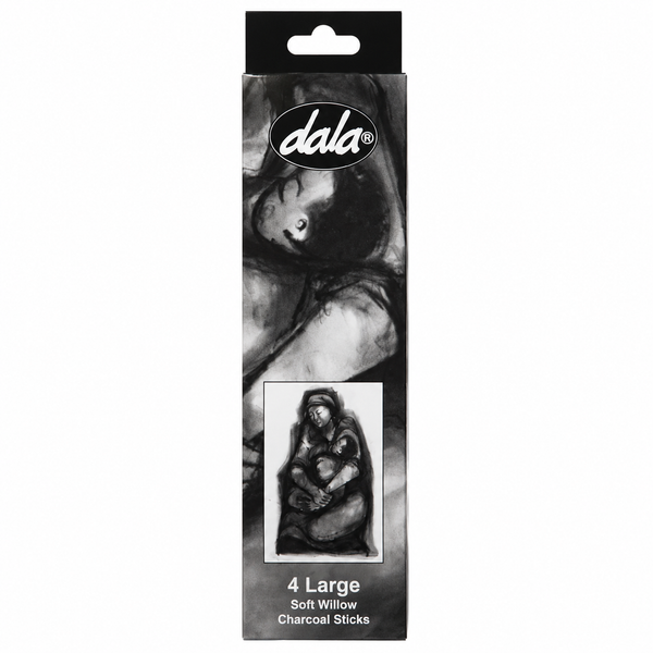 Charcoal Sticks - Large 4 Piece