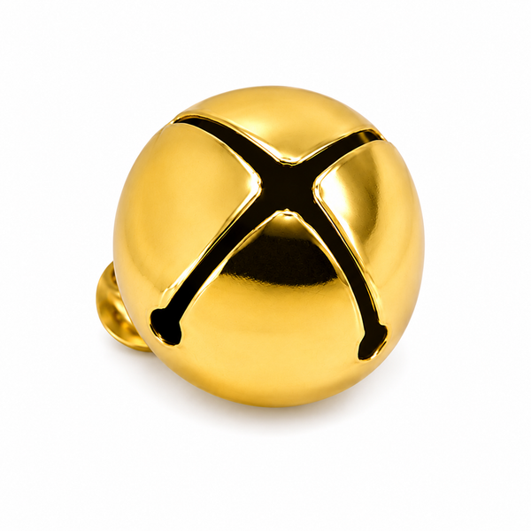 Bells Jingle Round 20mm - Gold each