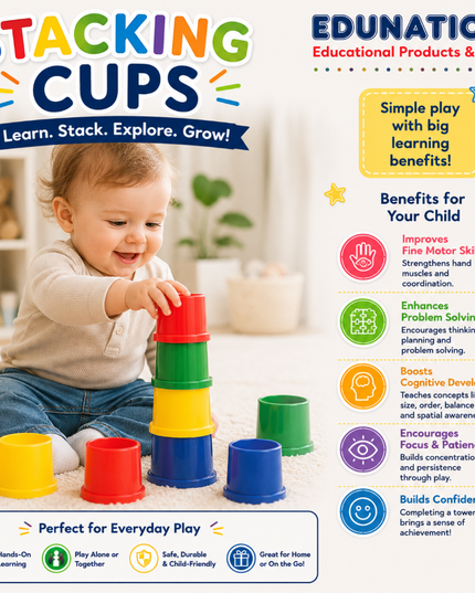 Stacking Cups 9 Piece