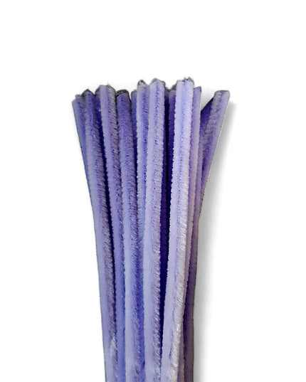 Chenille Sticks LILAC 6mm 20 p/p