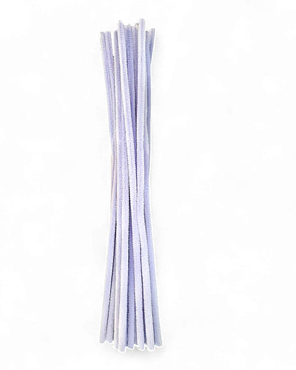 Chenille Sticks LILAC 6mm 20 p/p