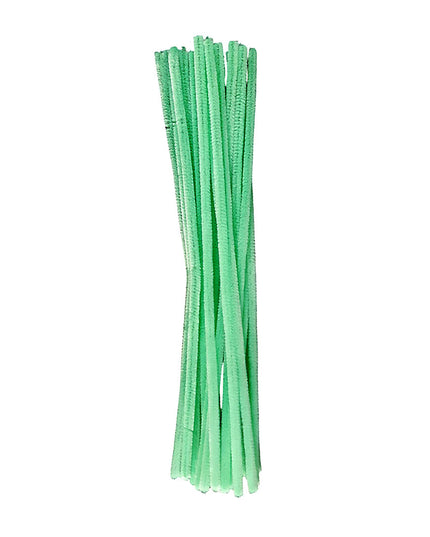 Chenille Sticks MINT 6mm 20 p/p