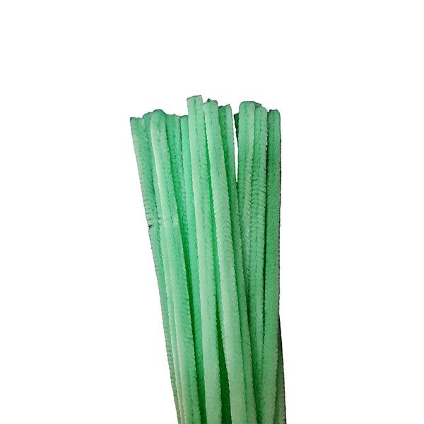 Chenille Sticks MINT 6mm 20 p/p