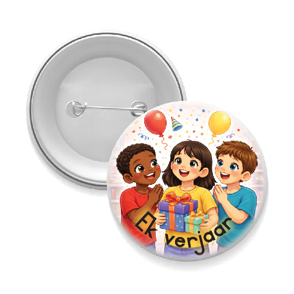 Classroom Badge - Ek verjaar