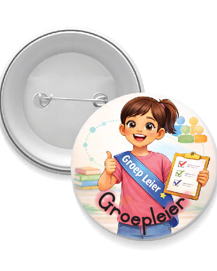 Classroom Badge - Groepleier Dogter