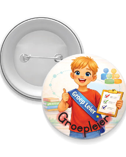 Classroom Badge - Groepleier Seun