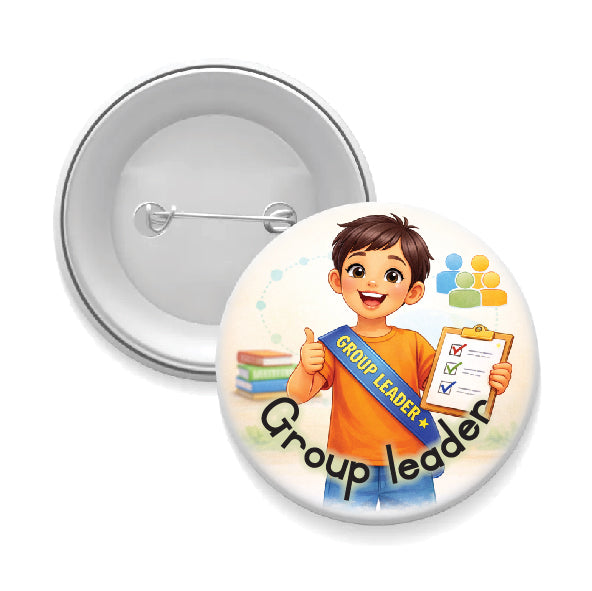 Classroom Badge - Group Leader Boy