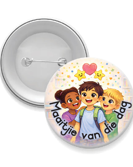 Classroom Badge - Maatjie van die dag