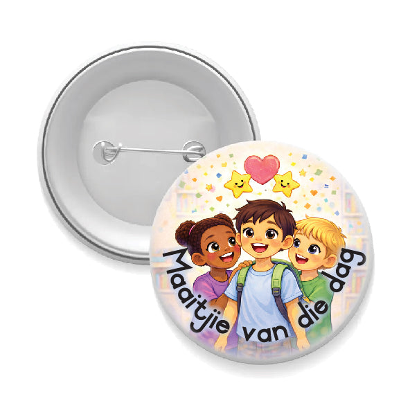 Classroom Badge - Maatjie van die dag