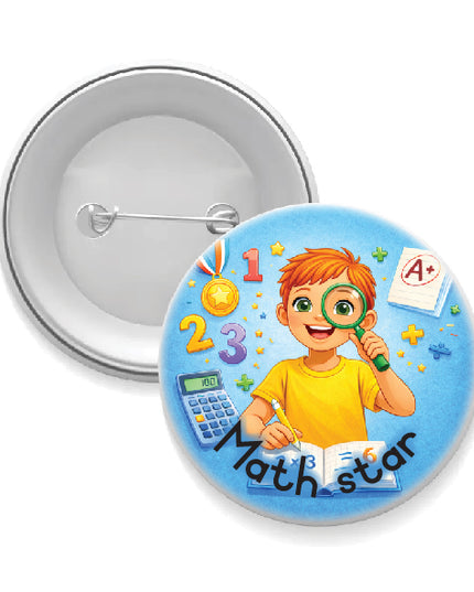 Classroom Badge - Maths Star