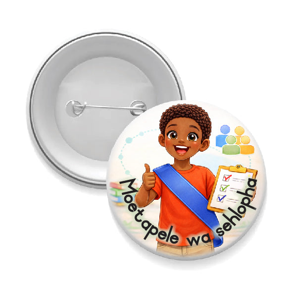 Classroom Badge - Moetapele wa sehlopha - Moshanyana