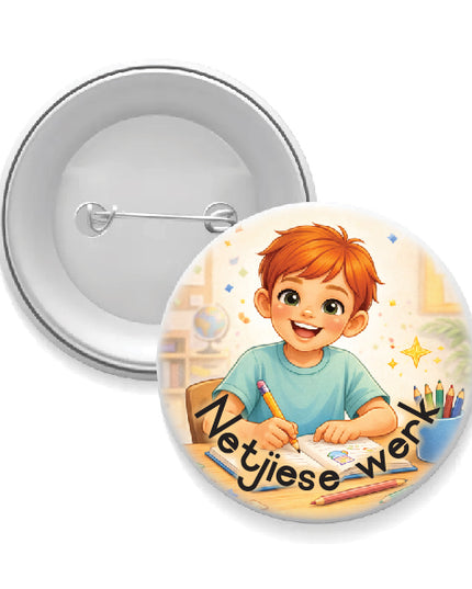 Classroom Badge - Netjiese werk