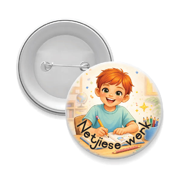 Classroom Badge - Netjiese werk