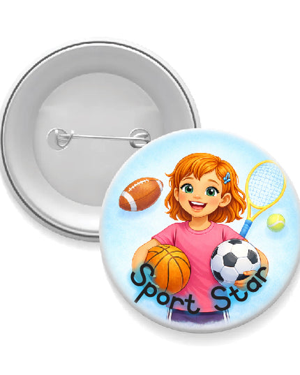 Classroom Badge - Sport Star