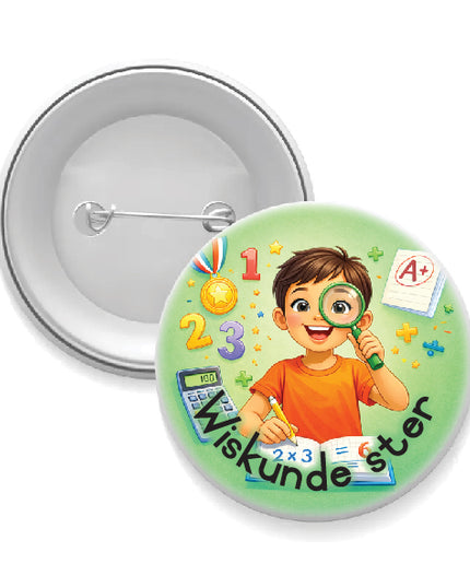 Classroom Badge - Wiskunde ster