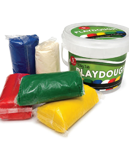 Clay Modelling  500g - 6 Assorted Colours 4