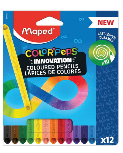 Color'Peps Pencils 12's - Maped 2