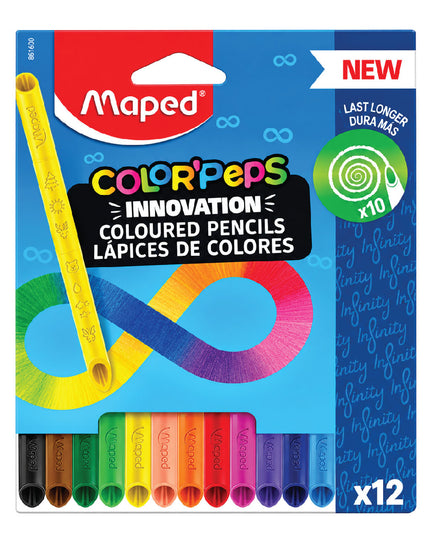 Color'Peps Pencils 12's - Maped 3