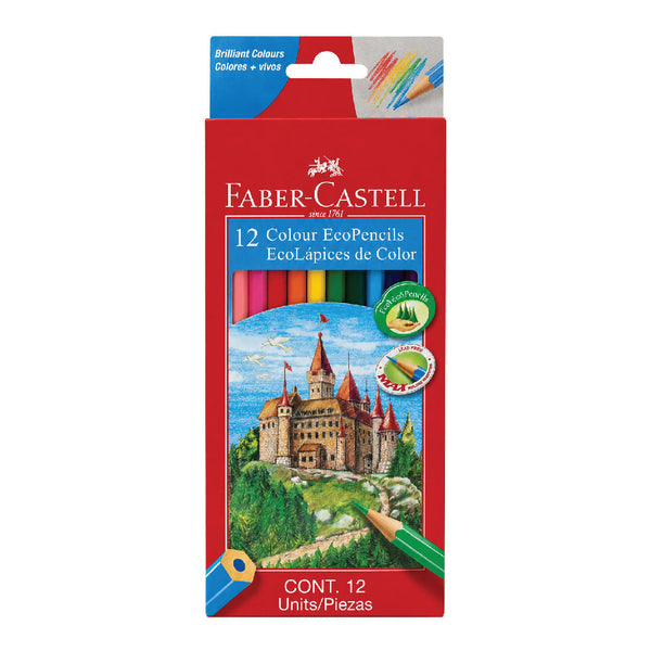 Colour Pencils 12's - Faber Castell 1