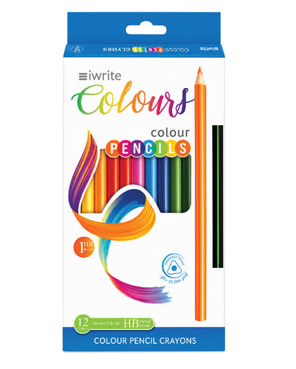 Colour Pencils 12's + HB - iWrite 1