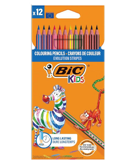 Colouring Pencils - Bic Kids Evolution 12's 2