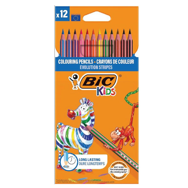 Colouring Pencils - Bic Kids Evolution 12's 2