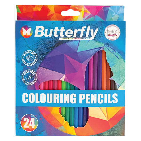 Colouring Pencils 24's - Butterfly 2