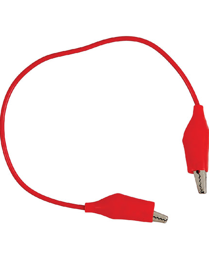 Connecting Wire Red with Crocodile Clips 1