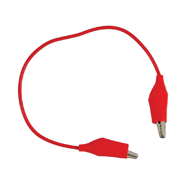 Connecting Wire Red with Crocodile Clips 1