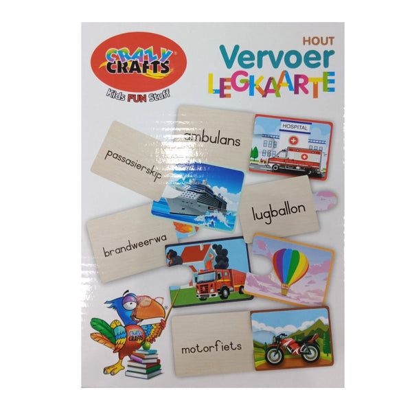 Craft-Ucation Puzzles - Vervoer 1