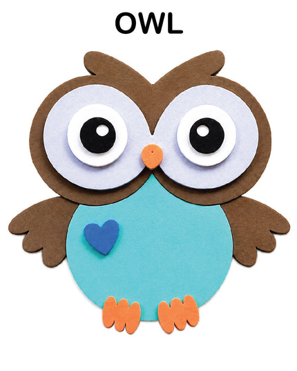 Craft Kit - Felt Hand Puppet - Owl