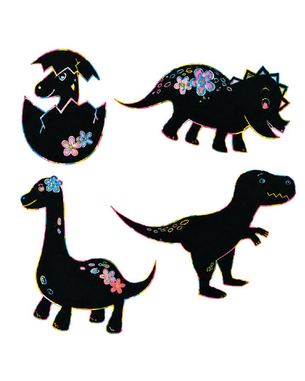 Craft Kit - Scratch Paper - Dinosaur