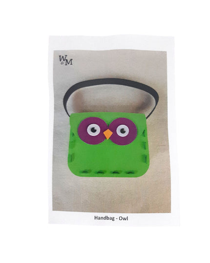 Craft Kit Foam HANDBAG OWL