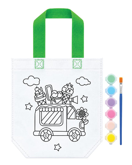 Craft Kit - Bag painting - Ice Cream Van 2