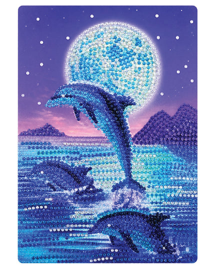 Craft Kit - Diamond Dot and Dazzle - Dolphin - A5 1