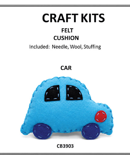 Craft Kit - Felt - Car Cushion 4