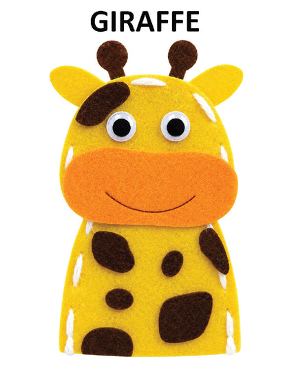 Craft Kit - Felt Finger Puppet - Giraffe 2